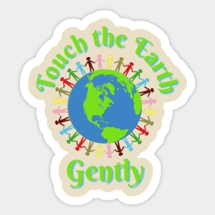 Earth Environmental Awareness Design Sticker